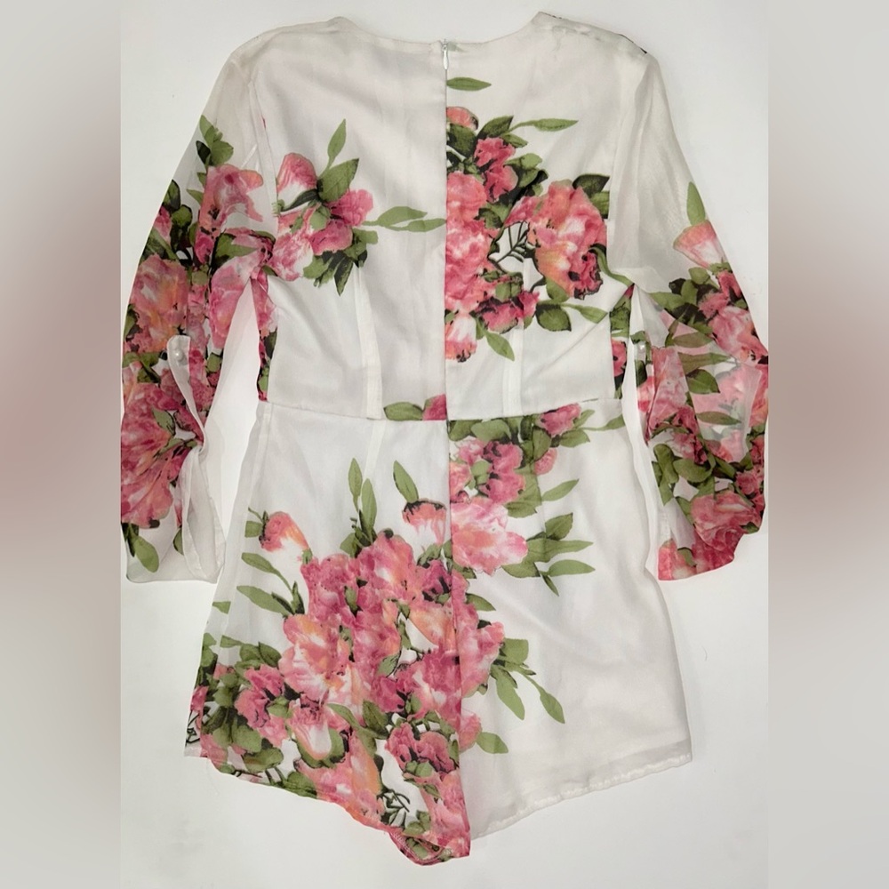 NEW Showpo Floral Romper Size 8 AU & US 4 - Picture 5 of 11